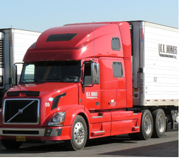 Medium goods truck ready for loading